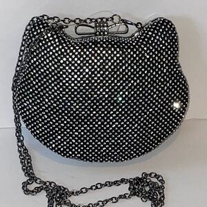 Kimchi Blue Here Kitty Kitty Rhinestone Bag-Price Firm